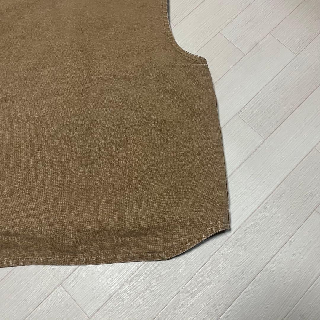 Carhartt ダック地ベスト 裏地ボア Lサイズ