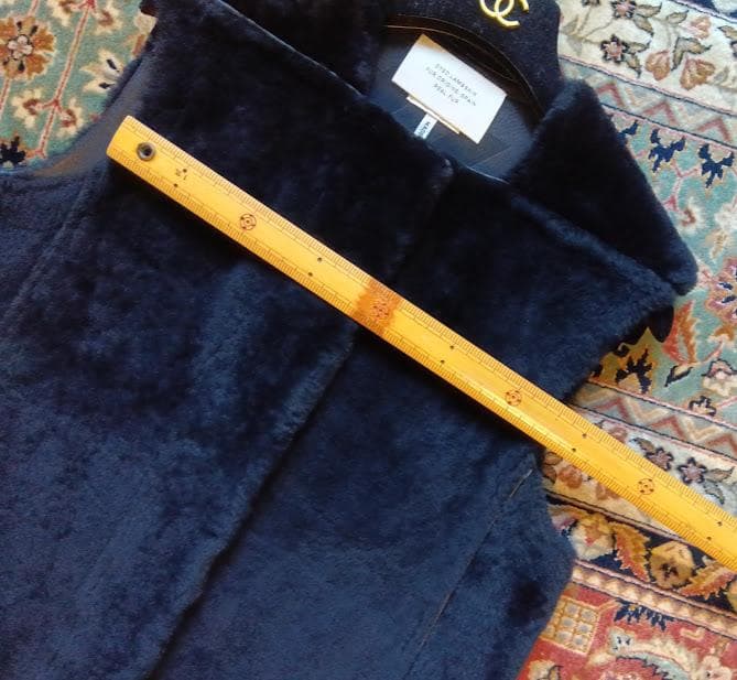 モンロー/エルメス　ムートンベスト　ジレ　サイズ34