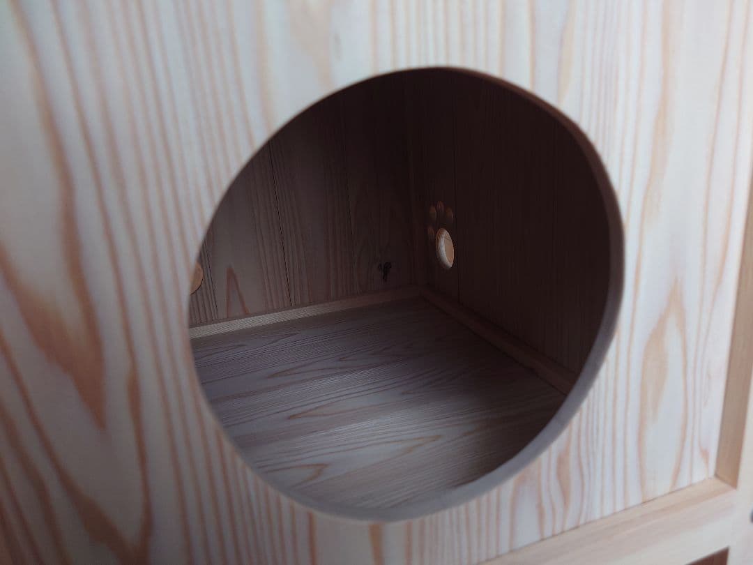 ⑳★キャットハウス★テラス付★分割式★猫ちゃんに★手作り