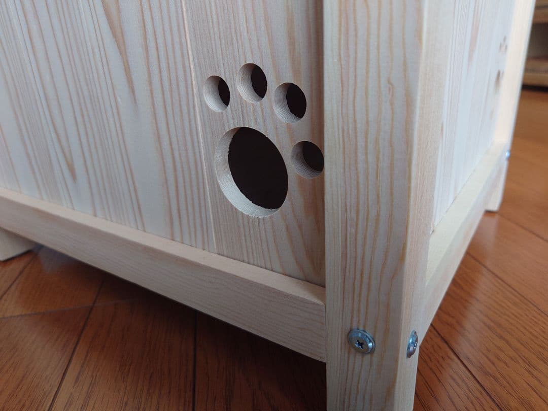 ⑳★キャットハウス★テラス付★分割式★猫ちゃんに★手作り