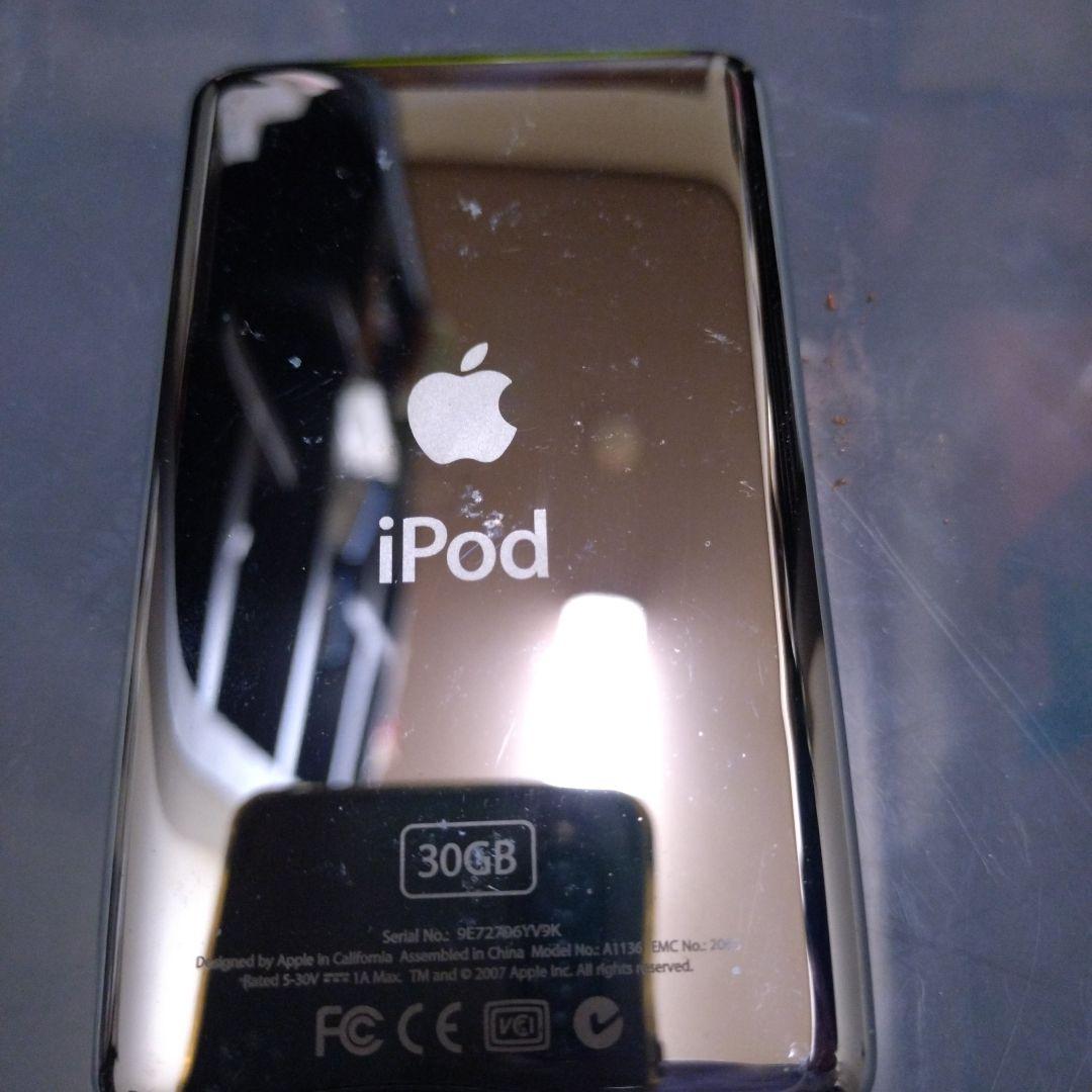 [美品]Apple iPodClassic 30GB シルバー