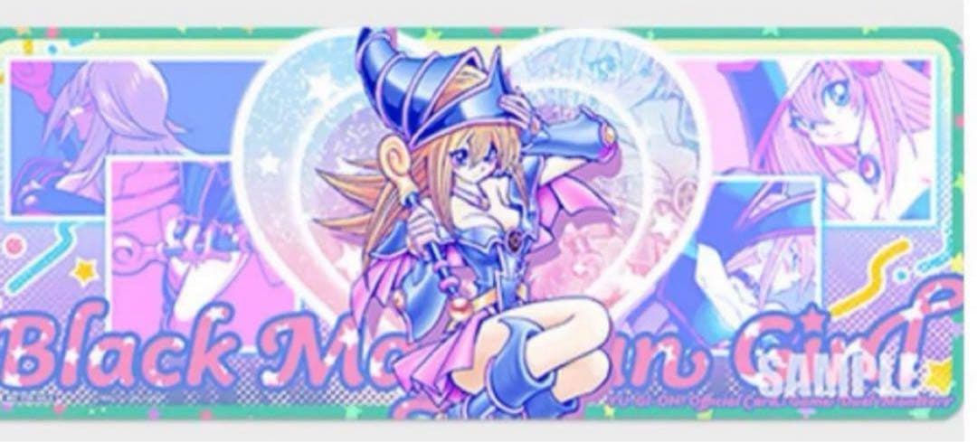 遊戯王 コナミスタイル　プレイマット ブラックマジシャンガール