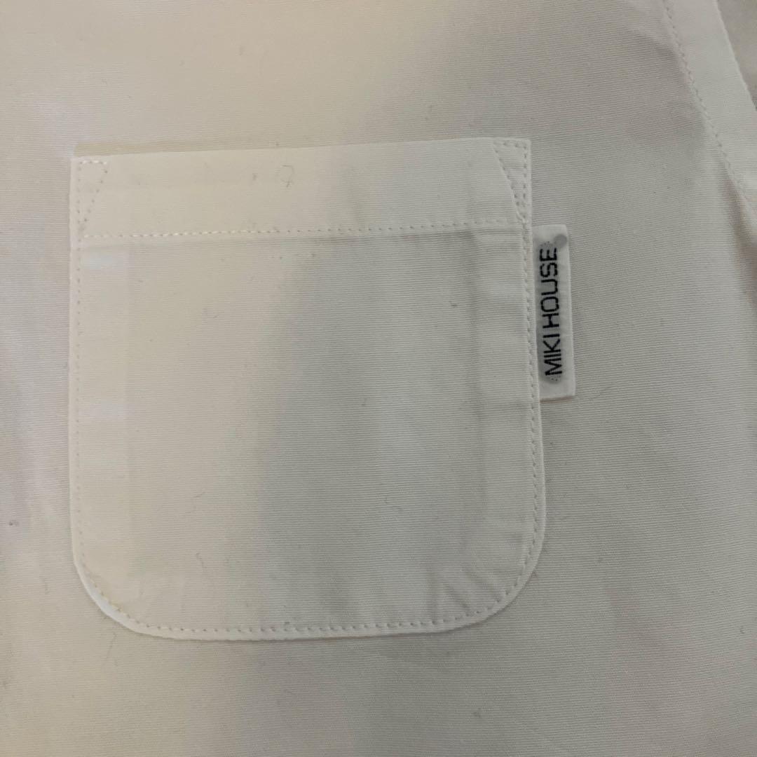 卒園式　お受験　MIKI HOUSE 120センチ　スーツ上下、シャツ3点セット