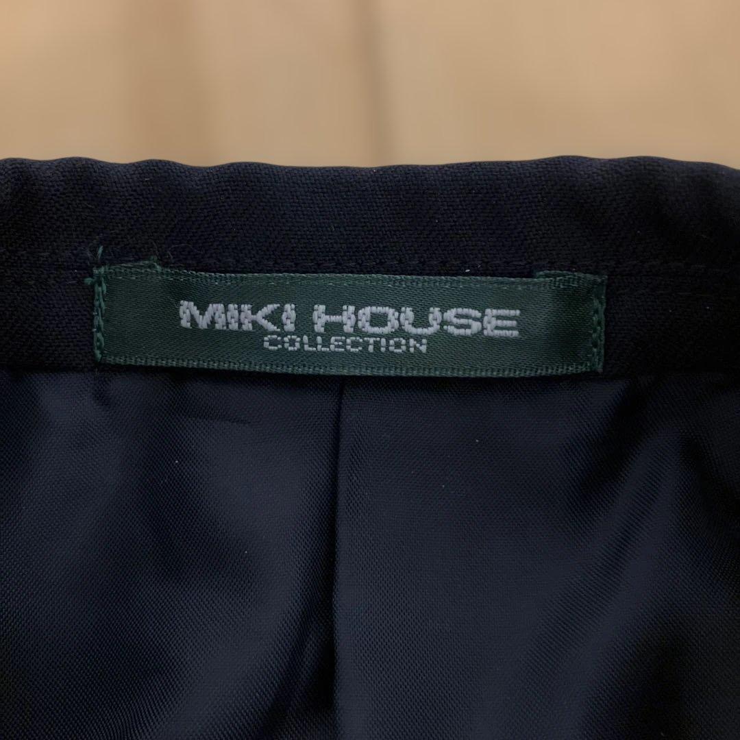 卒園式　お受験　MIKI HOUSE 120センチ　スーツ上下、シャツ3点セット