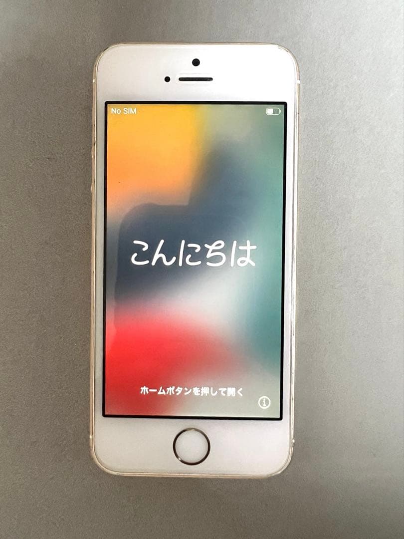 iPhone SE 初代　第1世代　64g レア　ゴールド　人気　ゴールド　写真