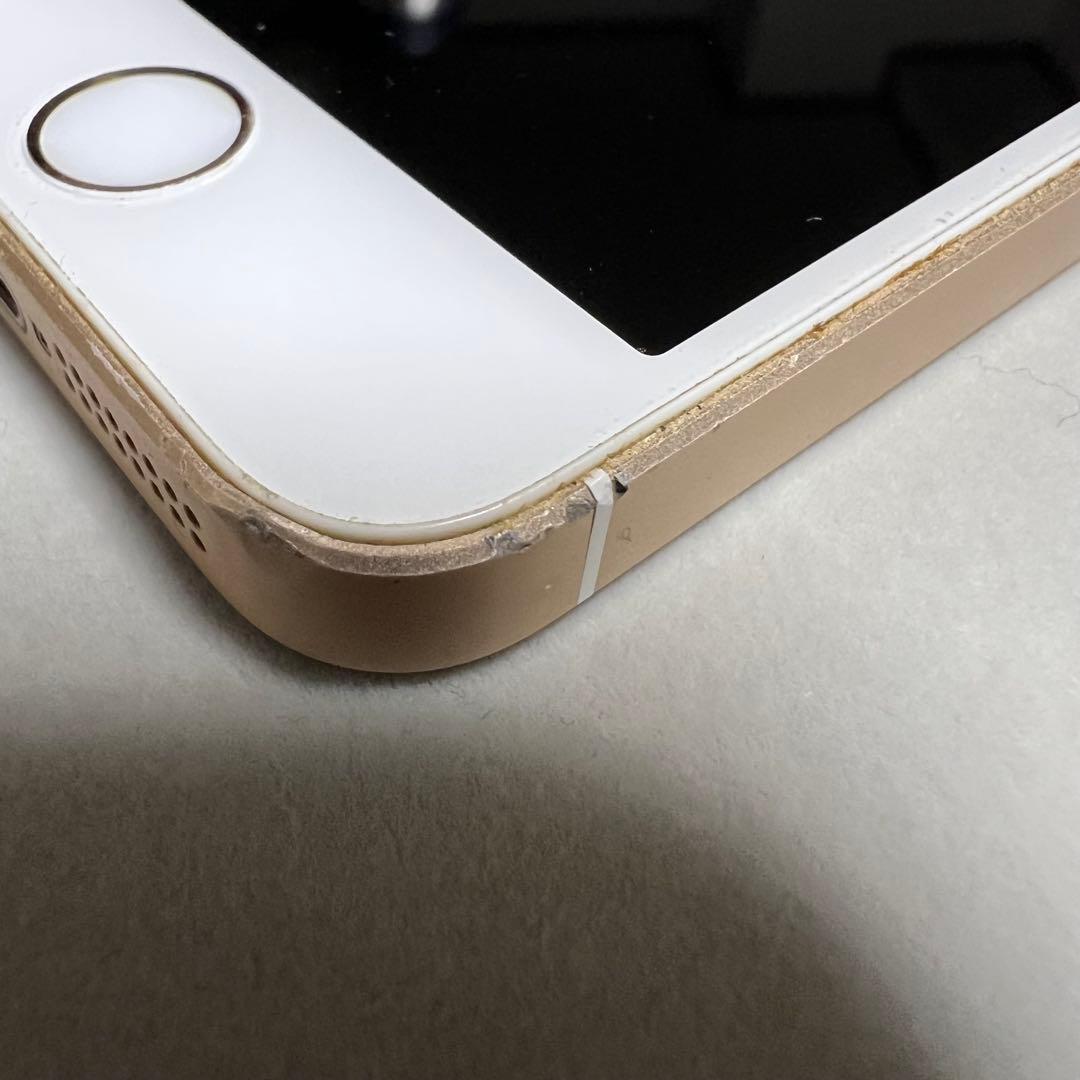 iPhone SE 初代　第1世代　64g レア　ゴールド　人気　ゴールド　写真