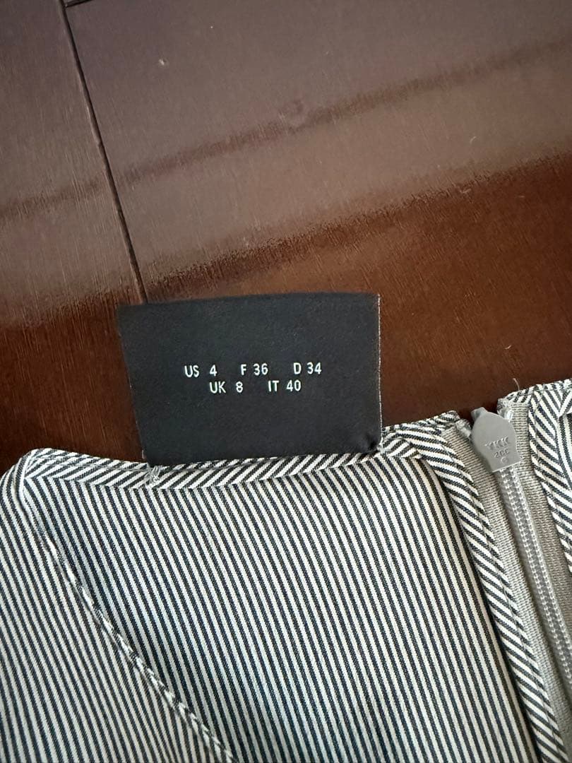 A-K-R-I-S ノースリーブストライプロングワンピース