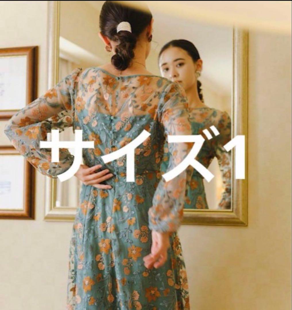 <コロン>kastane embroidery organdy dress