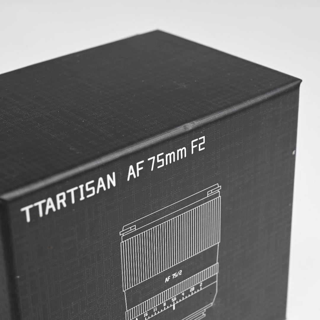 TTARTISAN AF 75mm F2 レンズ (保証期間有・美品)