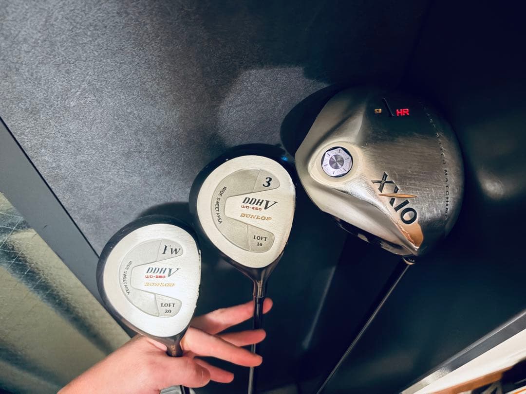 【美品】XXIO ゴルフクラブセット 右利き キャディバッグ付 まとめ売り