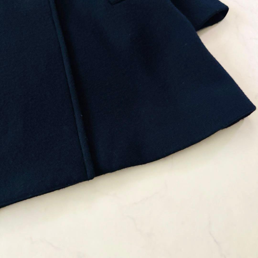 カレンソロジー メルトンオーバーピーコート ネイビー 36