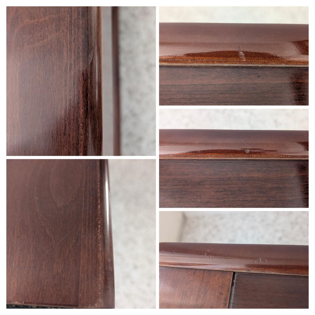 80s ビンテージ ウッド リビングテーブル ミッドセンチュリー 北欧 ブラウン