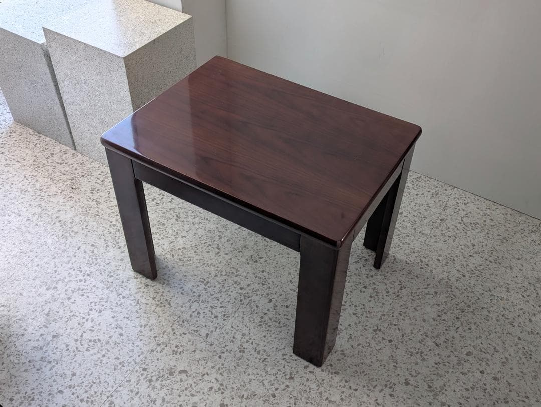 80s ビンテージ ウッド リビングテーブル ミッドセンチュリー 北欧 ブラウン