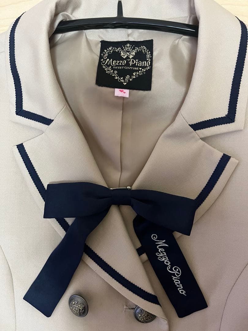 【メゾピアノ】セレモニー　セットアップ