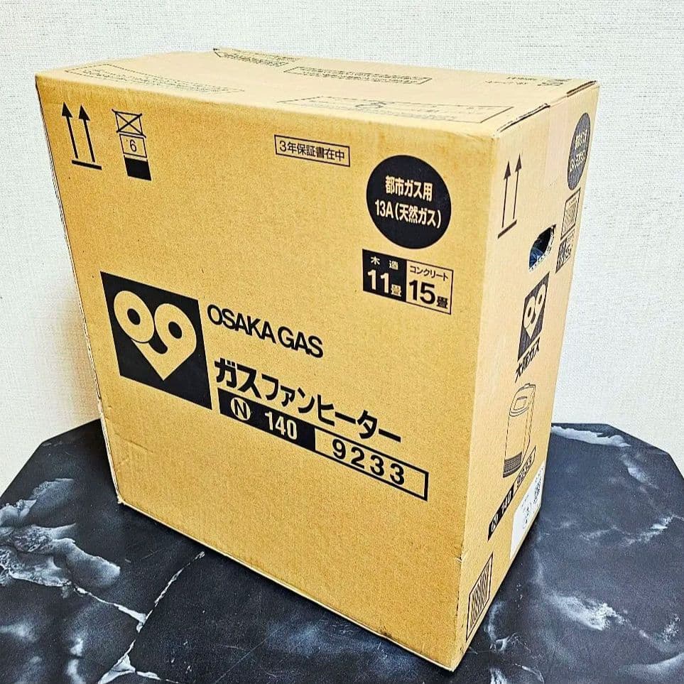 新品 大阪ガス ガスファンヒーター N140-9233 リンナイ 未開封