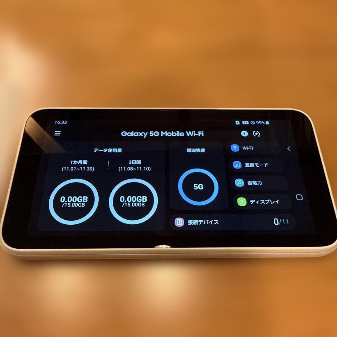 Galaxy 5G Mobile Wi-Fi SCR01 モバイルルーター