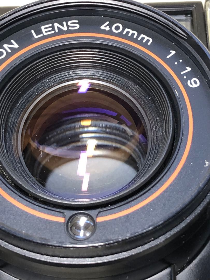 大口径40mm f/1.9 Canon AF35ML オートボーイスーパー