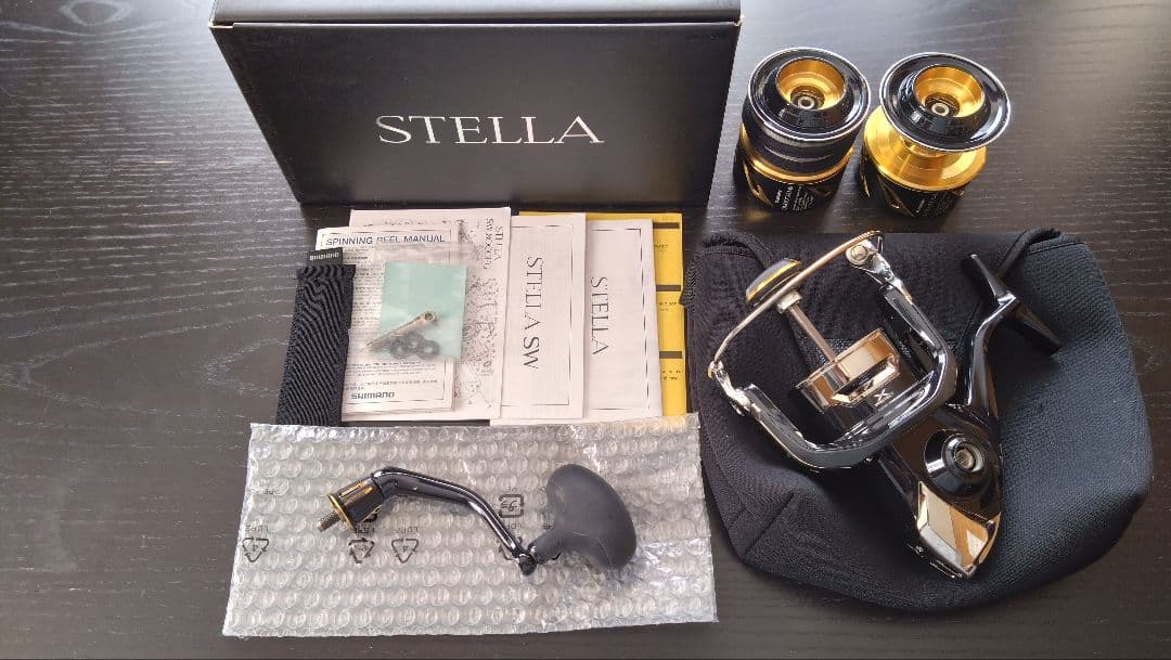 SHIMANO 20STELLA SW18000HG+20000PG純正スプール