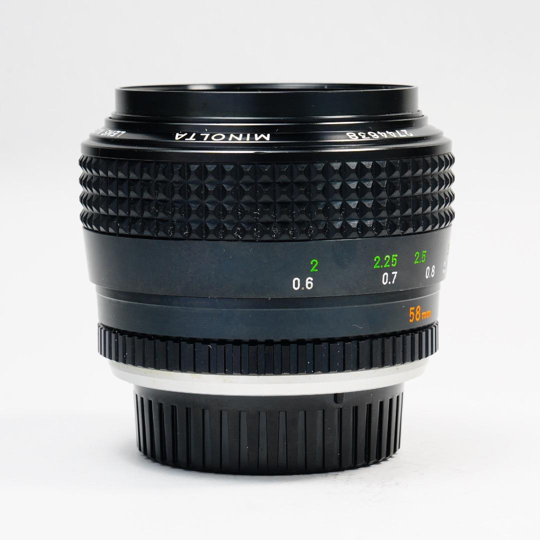 【鷹の目】ミノルタ MC-ROKKOR PG 58mm F1.2 後期 638