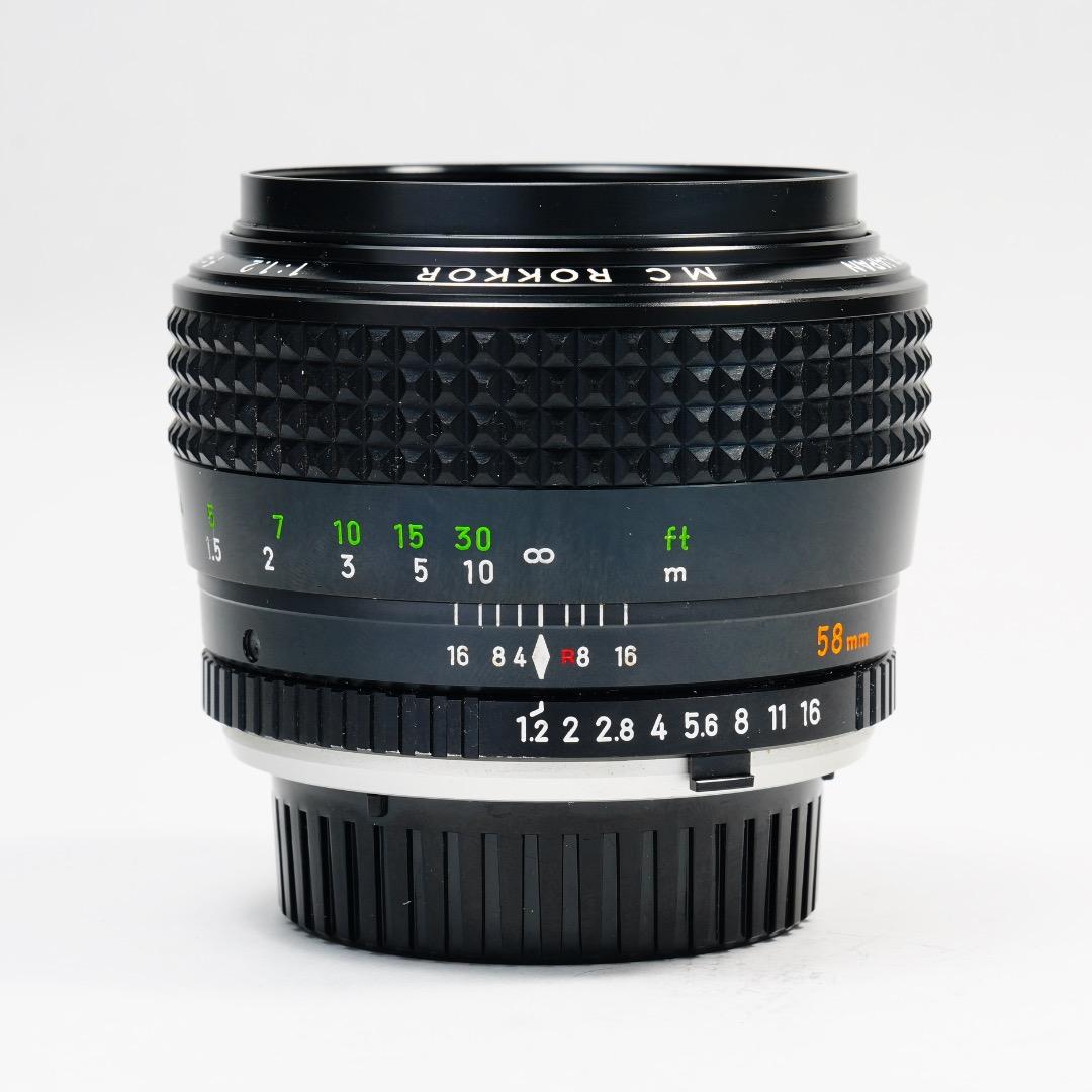 【鷹の目】ミノルタ MC-ROKKOR PG 58mm F1.2 後期 638