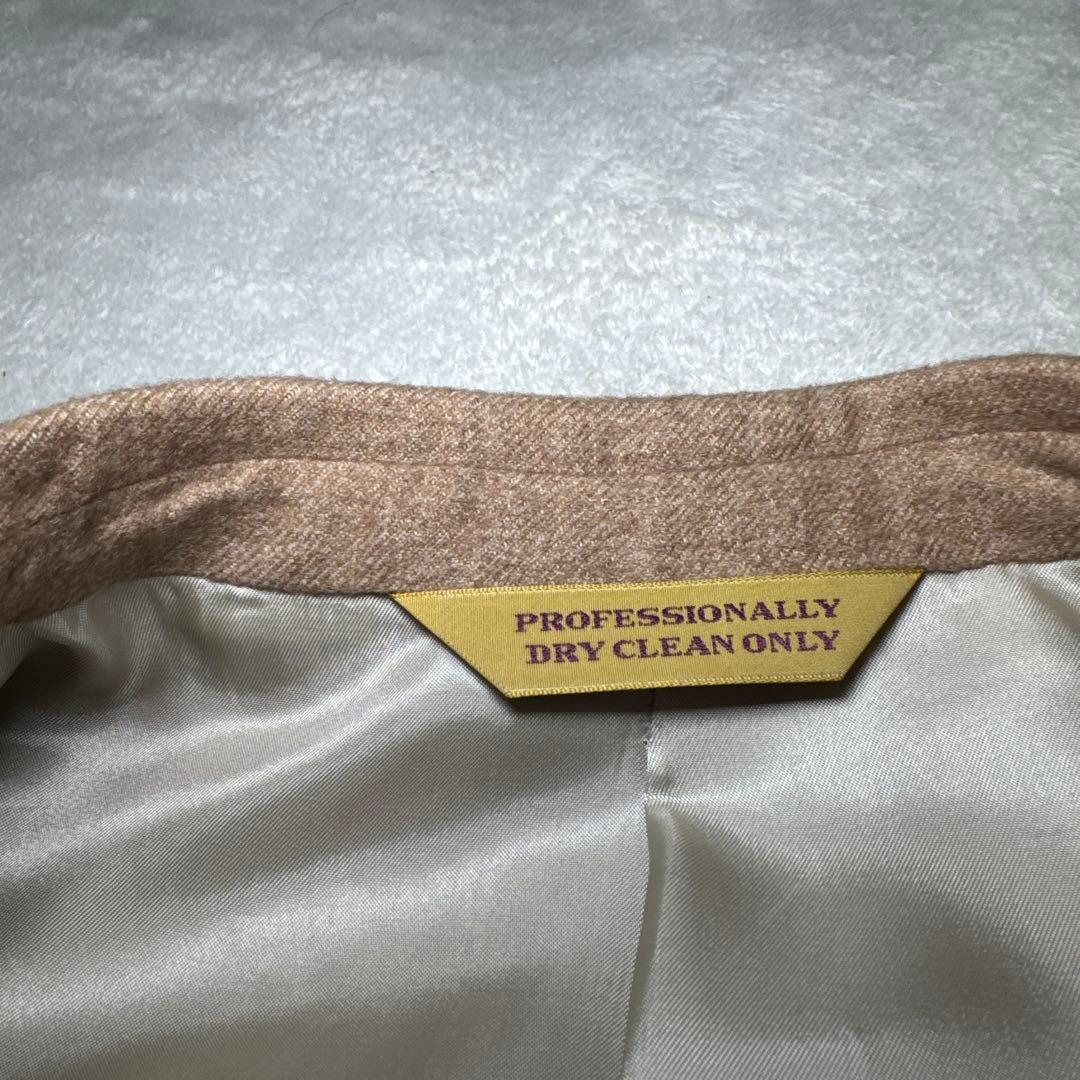 38 秋冬　極美品　ポールスチュアート　テーラードジャケット　カシミア　 A4