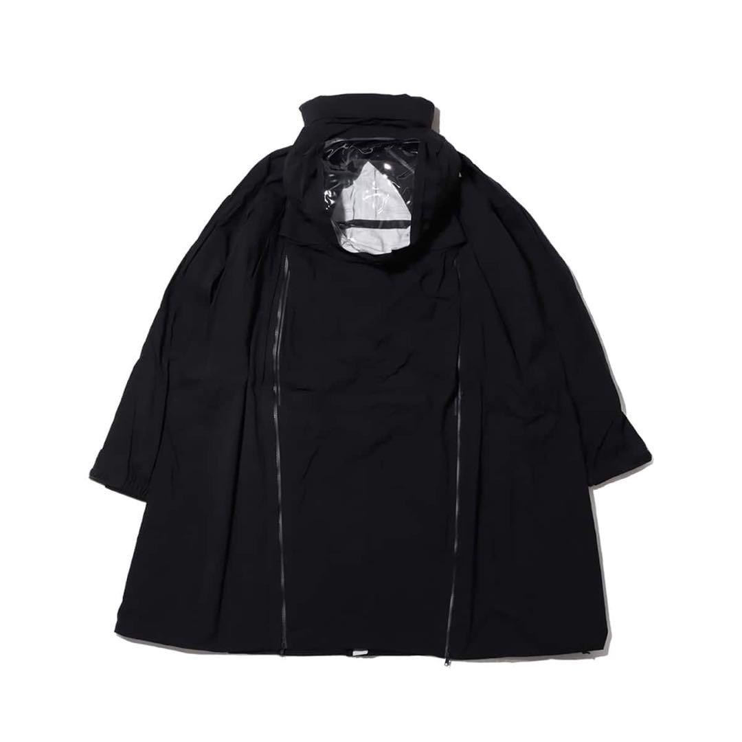 新品 Lサイズ 定価4.9万 ザ・ノースフェイス マタニティ レインコート 黒