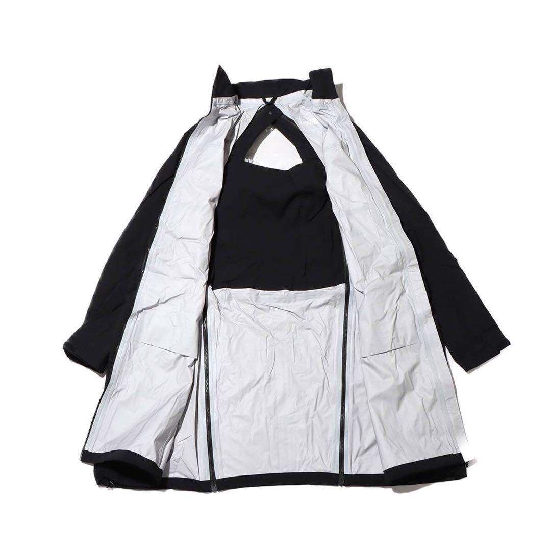 新品 Lサイズ 定価4.9万 ザ・ノースフェイス マタニティ レインコート 黒