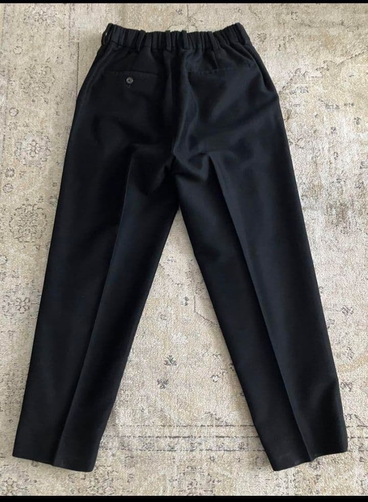 マーカウェア　ペグトップ　オーガニックコットン　シルクモールスキン