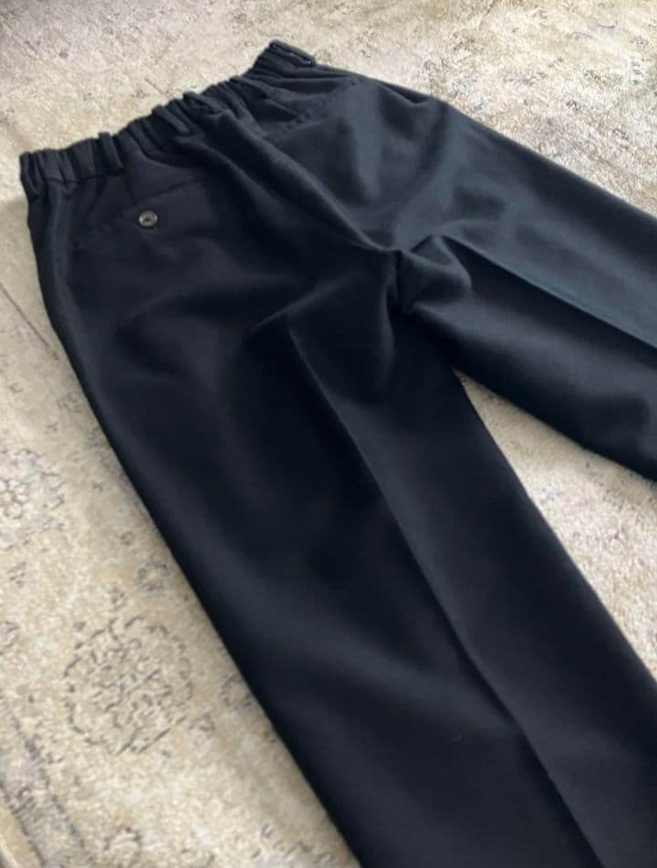 マーカウェア　ペグトップ　オーガニックコットン　シルクモールスキン