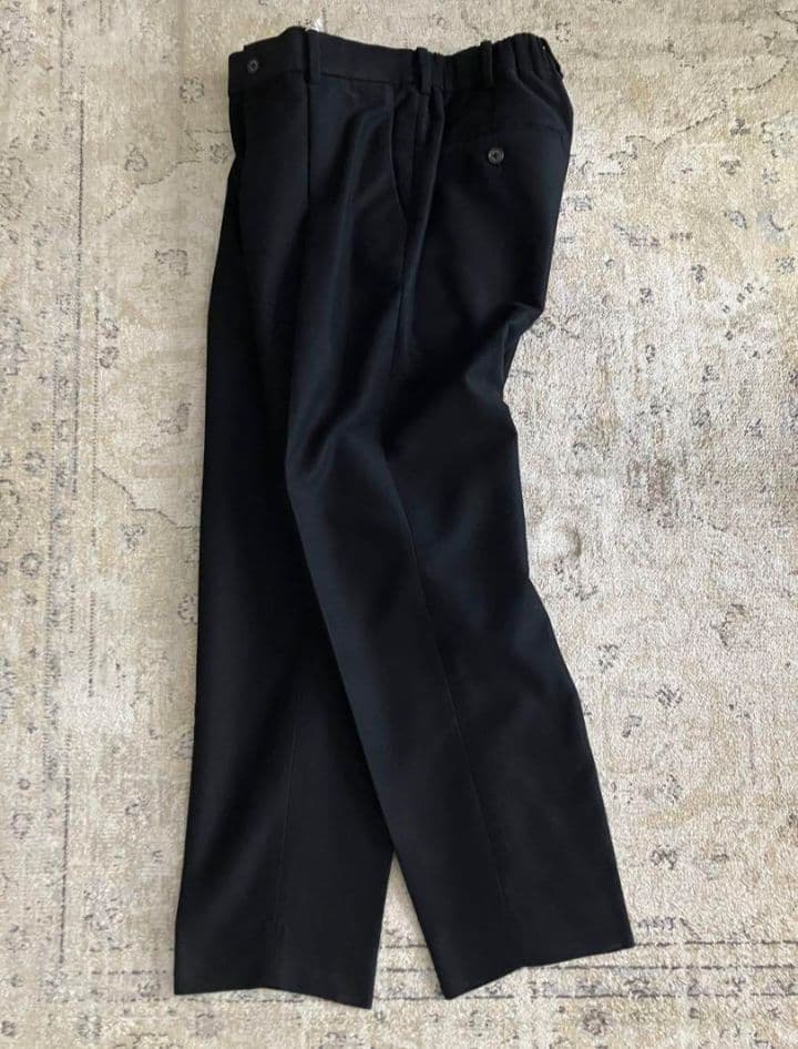 マーカウェア　ペグトップ　オーガニックコットン　シルクモールスキン