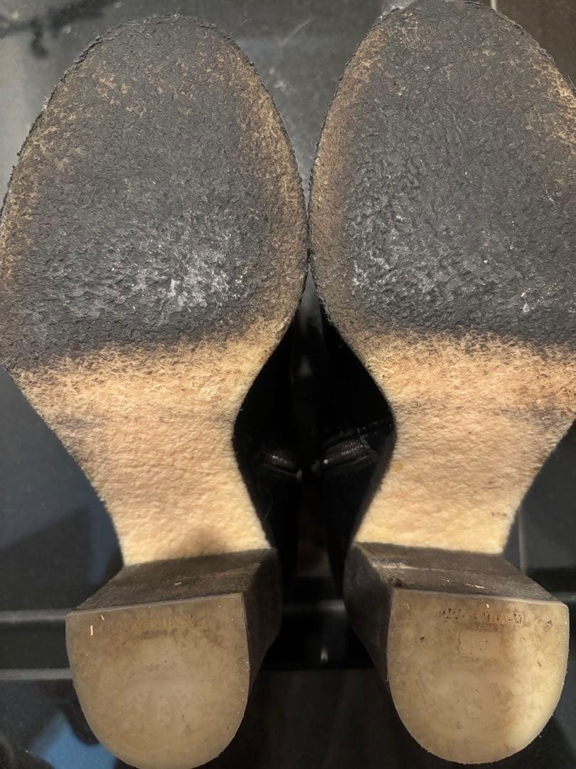 りき✨CHANEL 黒38（24.5）ターンロックブーツ現品限り✨