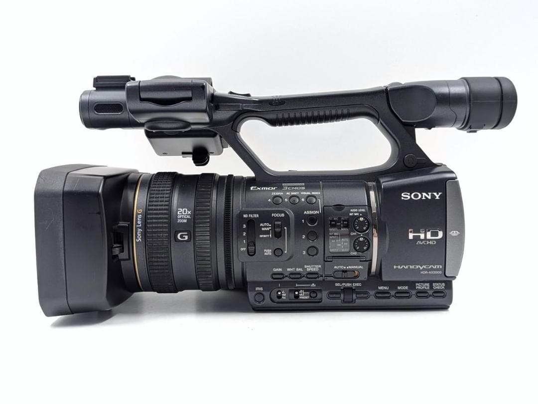 プロ向けモデル！ SONY ビデオカメラ HDR-AX2000
