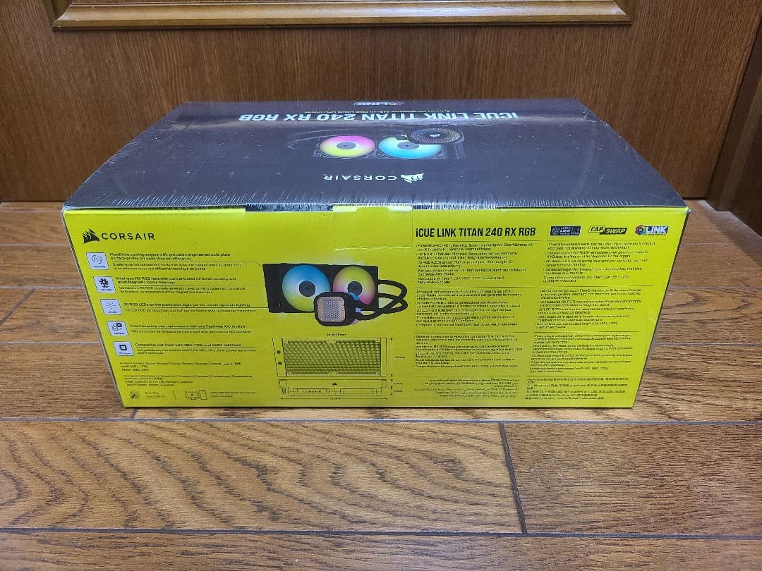 【未開封品】コルセア iCUE LINK TITAN 240 RX RGB