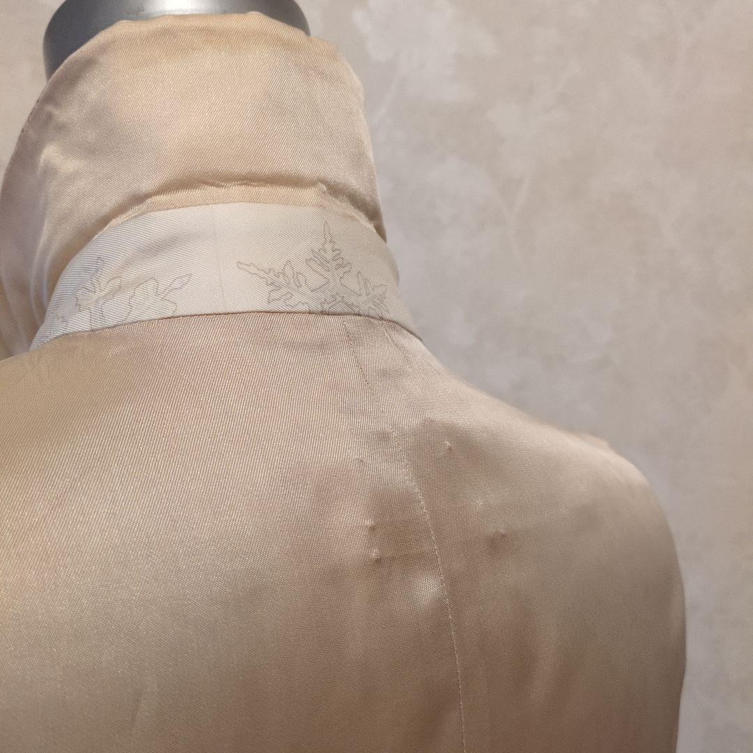 アイボリー 雪の結晶模様 ノースリーブベスト エルメス