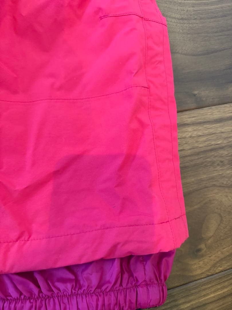 ノースフェイス　子ども用スキーウェア 100ピンク ネイビー