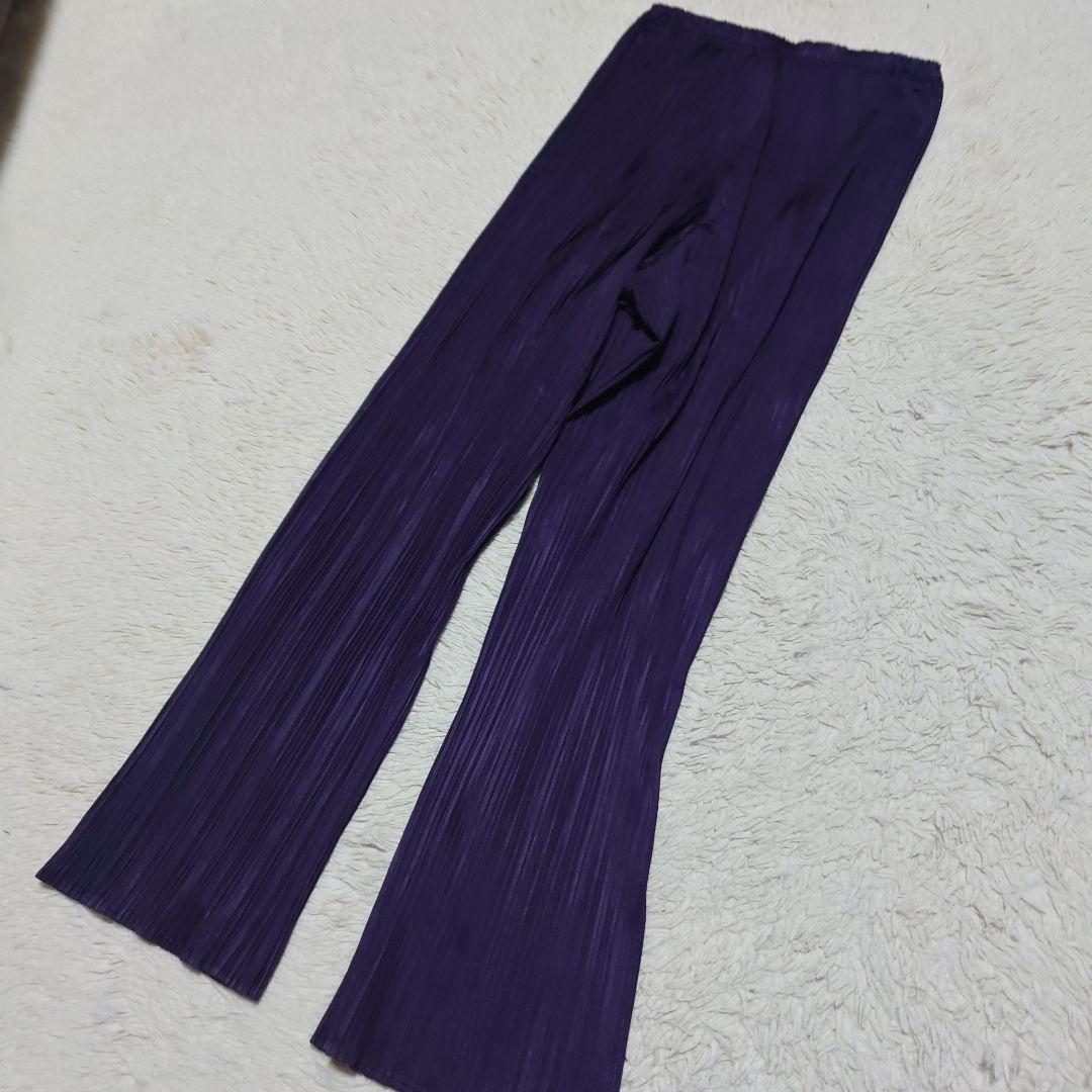 【希少】プリーツプリーズ PLEATS PLEASE パンツ パープル XL