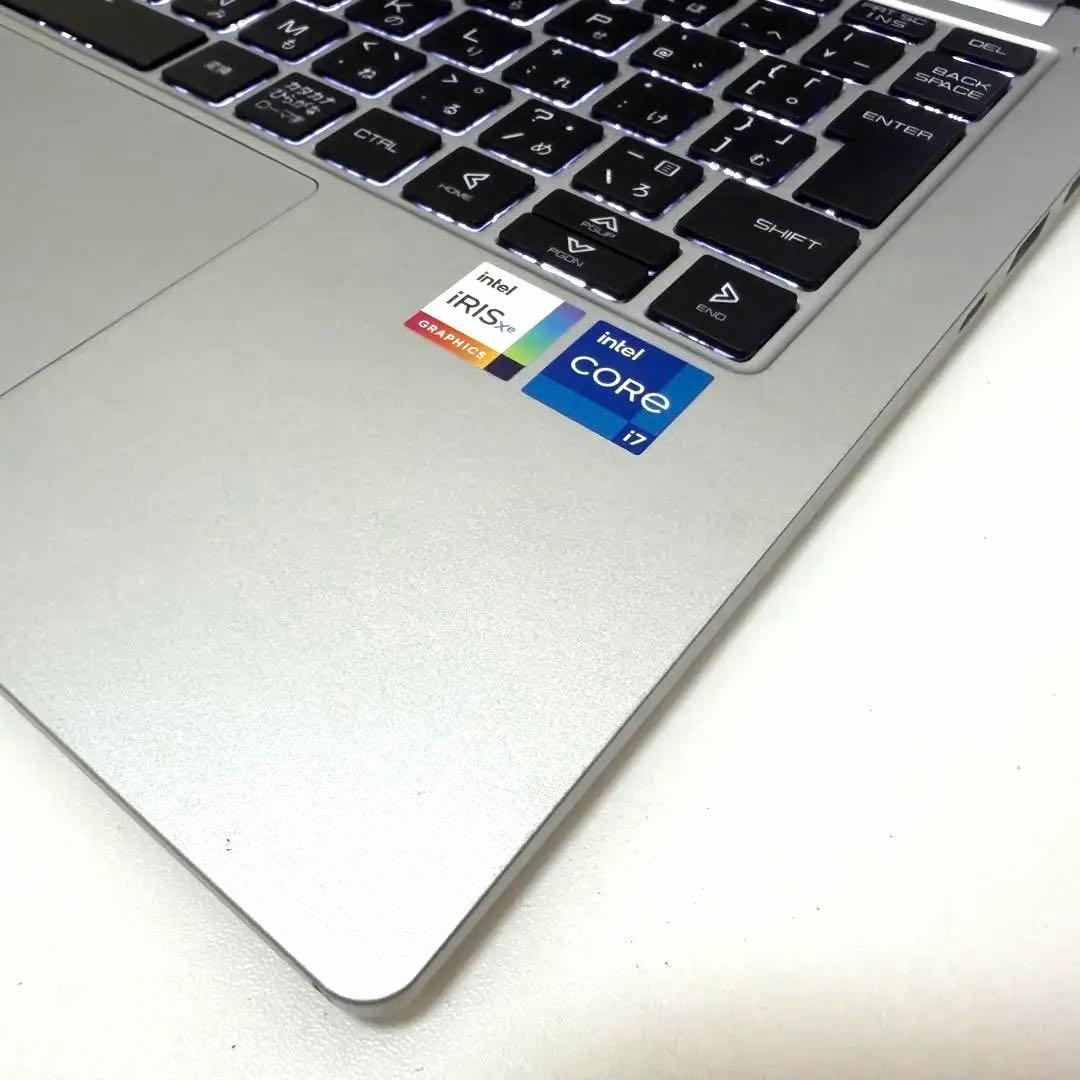 【美品】マウスコンピュータDAIV i7/Win11/Office搭載