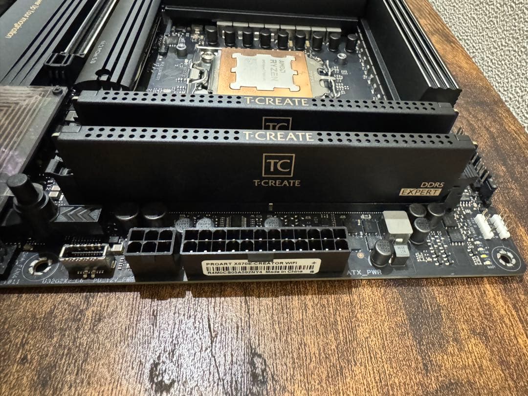 【最終値下げ】Ryzen7 7800X3D＋ProArt X670E＋α