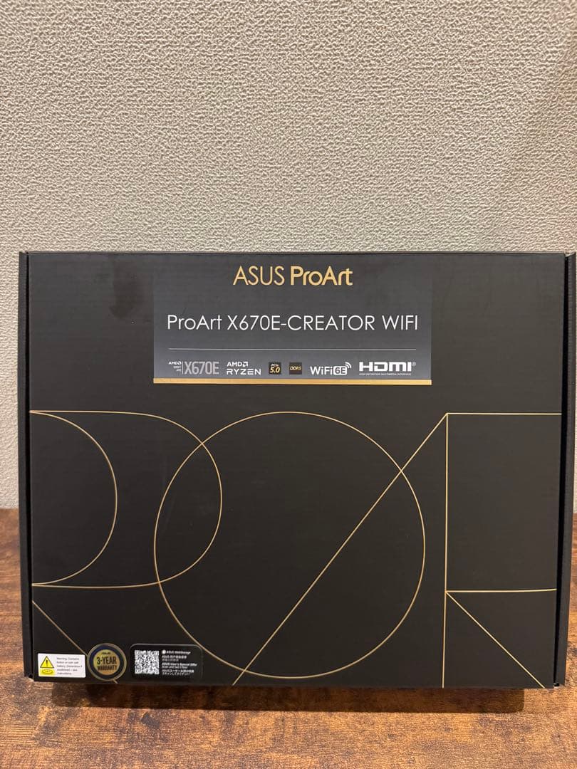 【最終値下げ】Ryzen7 7800X3D＋ProArt X670E＋α