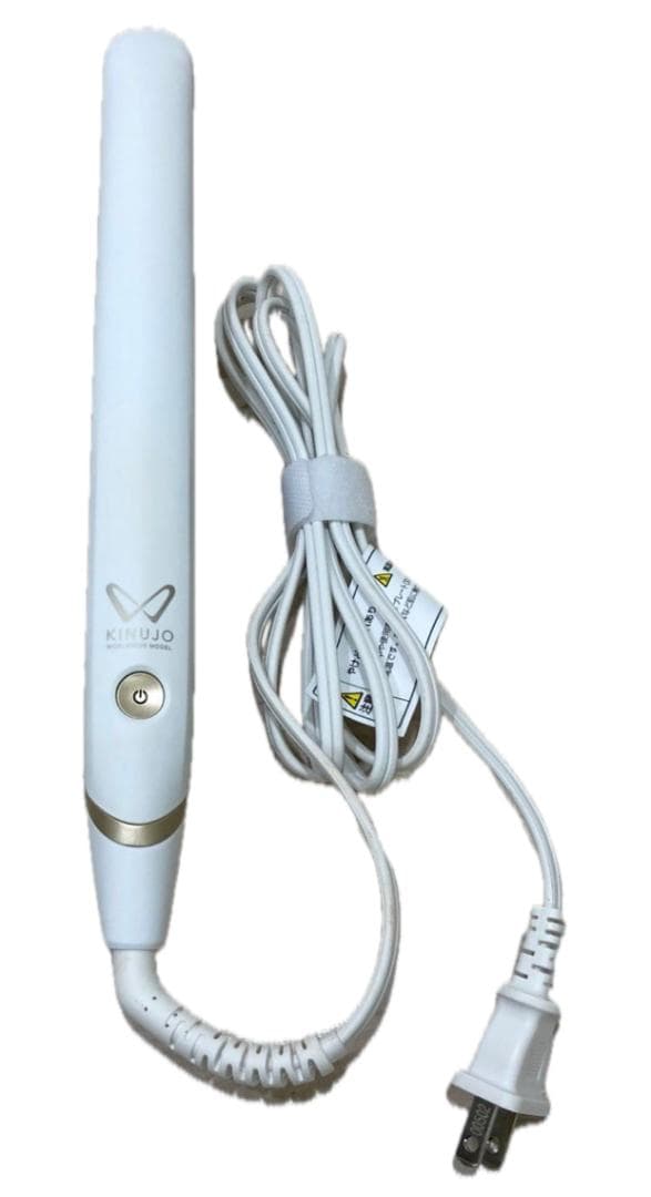 絹女 KINUJO W ストレートヘアアイロン ホワイト DS200 超美品