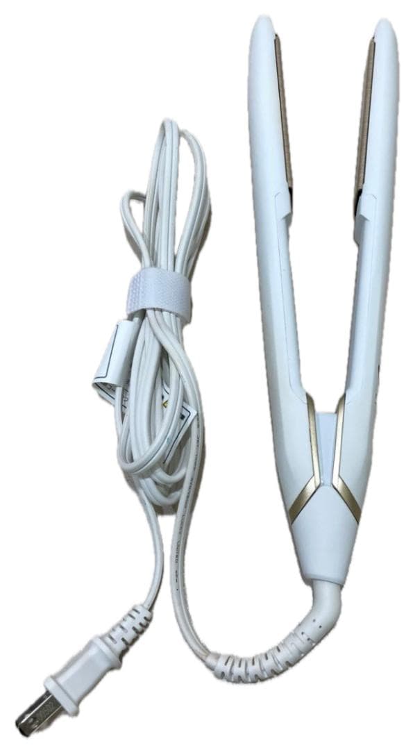 絹女 KINUJO W ストレートヘアアイロン ホワイト DS200 超美品