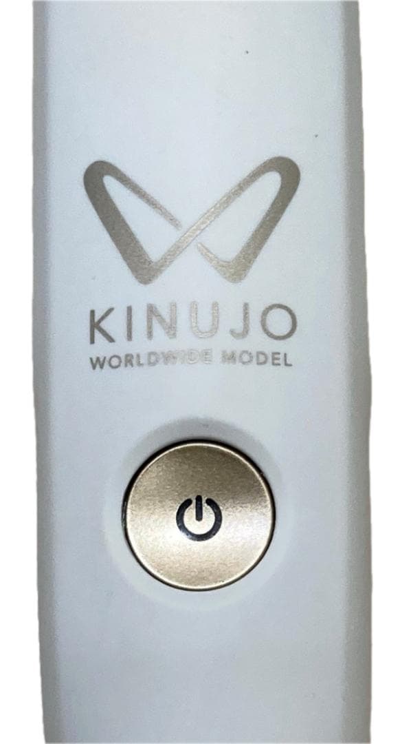 絹女 KINUJO W ストレートヘアアイロン ホワイト DS200 超美品