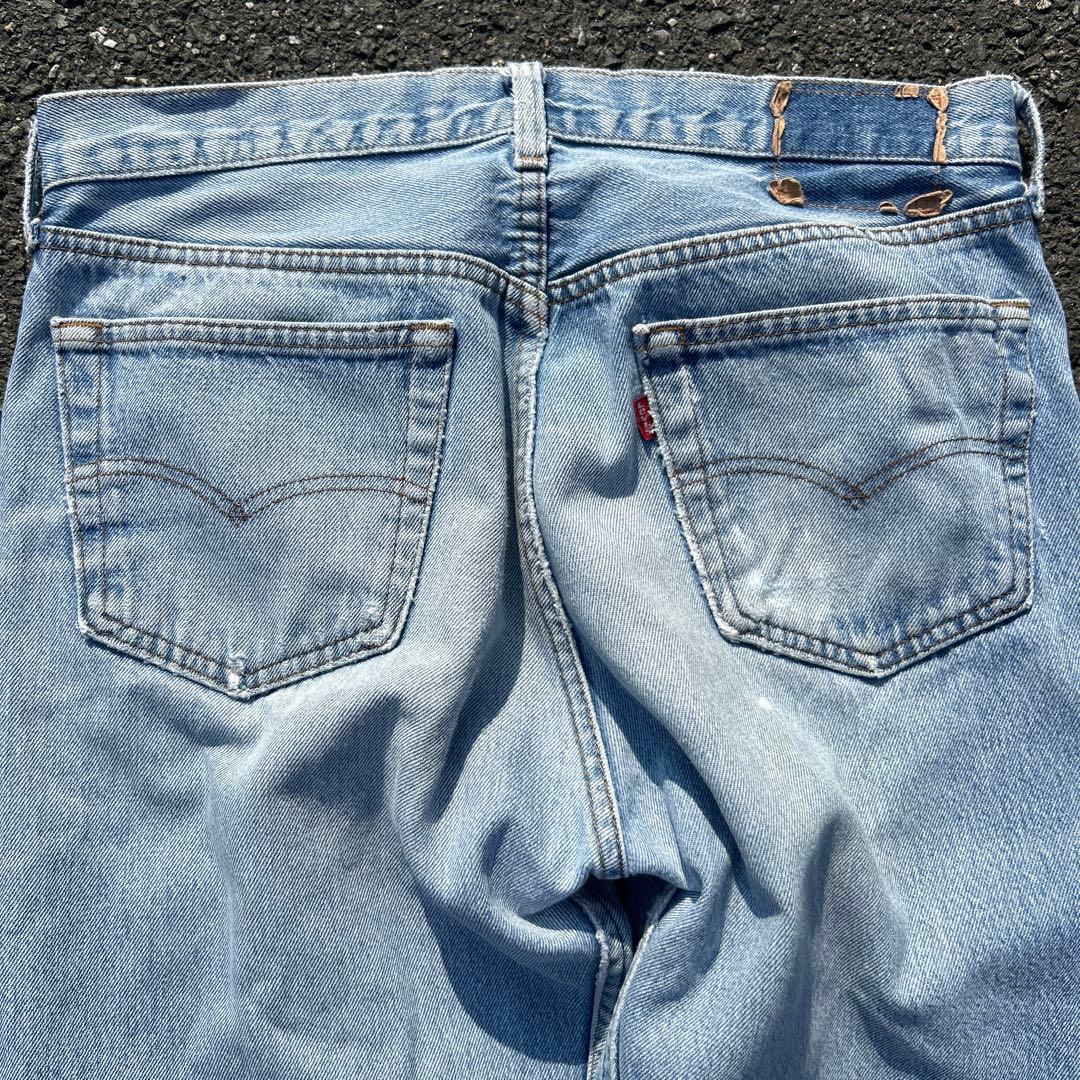 33×29 ゴールデンサイズ 80s USA製 Levi's 501 ハチマル