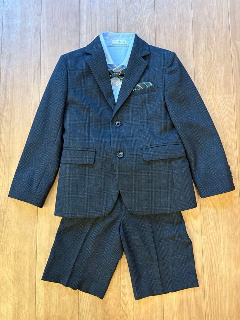 【美品】B:MING by BEAMS フォーマルスーツ 120 5点セット