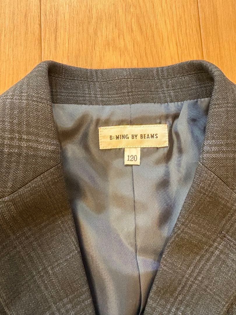 【美品】B:MING by BEAMS フォーマルスーツ 120 5点セット