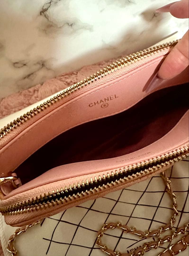 CHANEL ノベルティ　チェーンショルダーバッグ