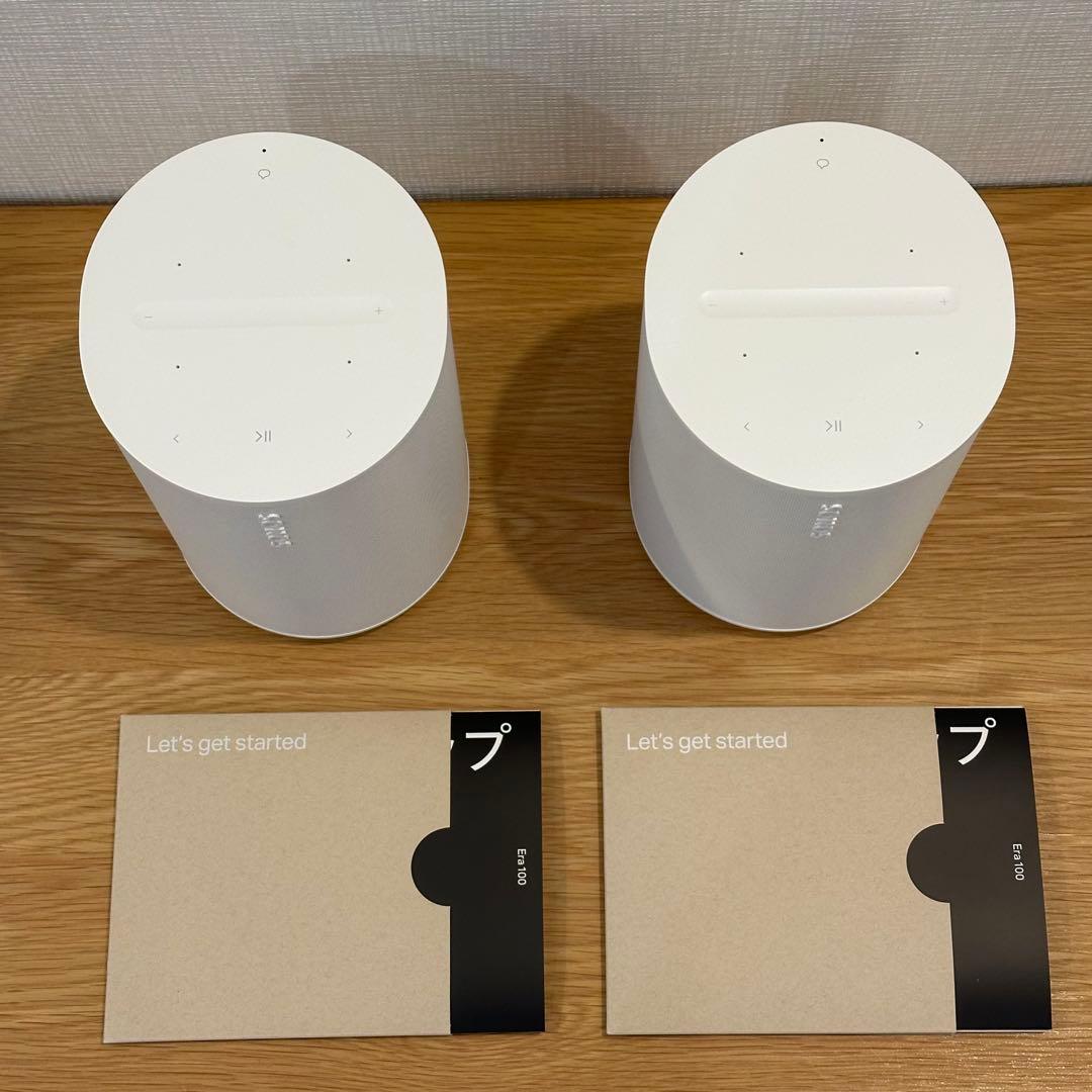 Sonos Era 100 ホワイト 極美品 2台セット