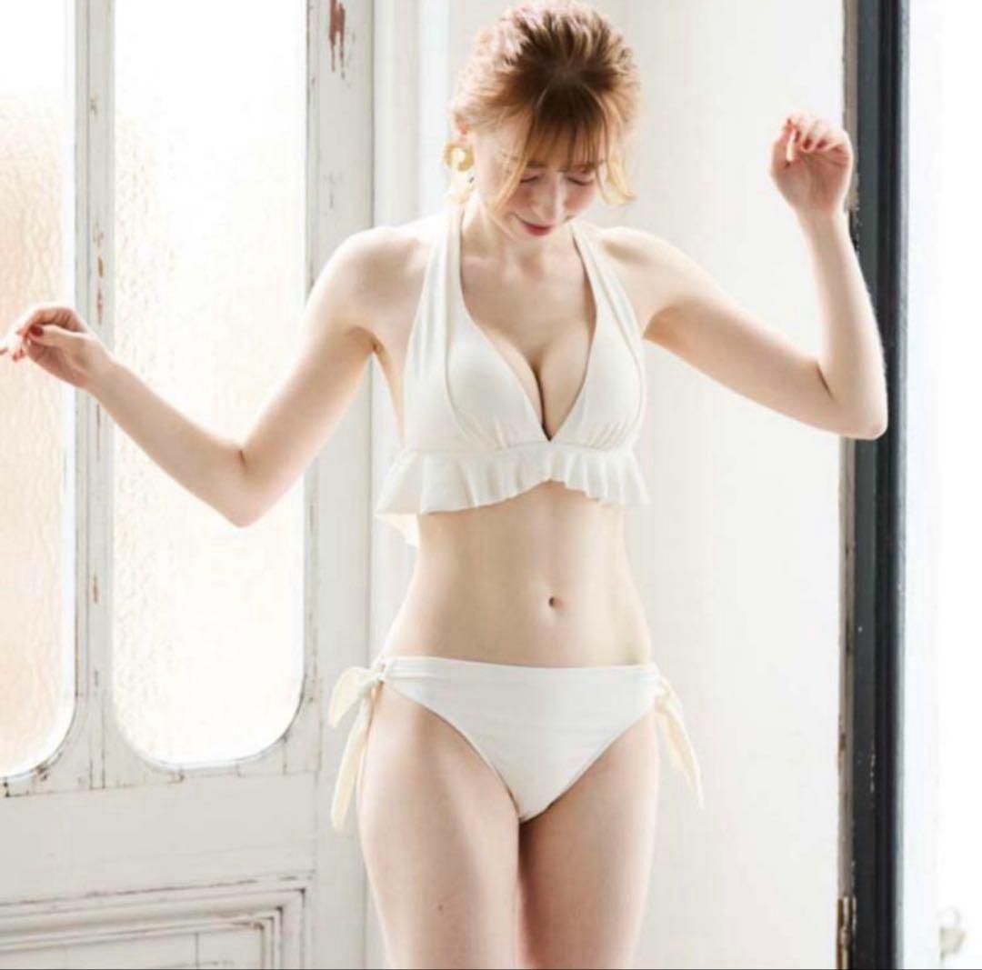 三愛水着！新品未使用！盛れるナチュラルアップノンワイヤービキニ　サンアイリゾート