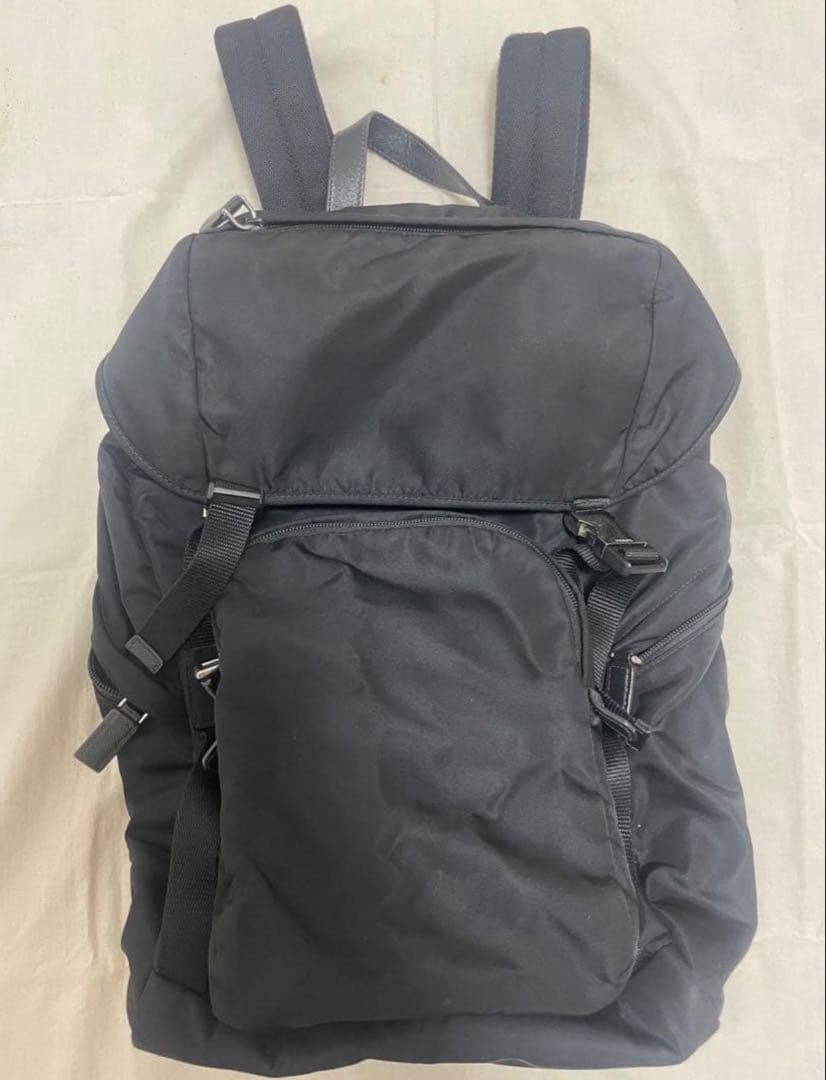 PRADA プラダ　ブラック 黒 ナイロン リュック・バックパック ユニセックス