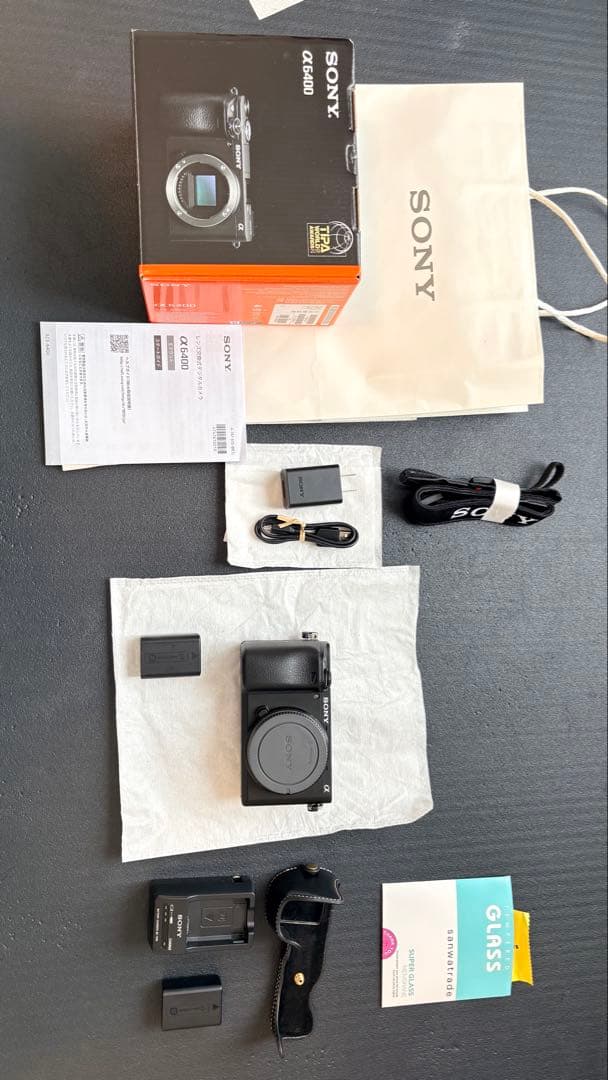 SONY α6400 ミラーレスカメラ SIGMA レンズ付き